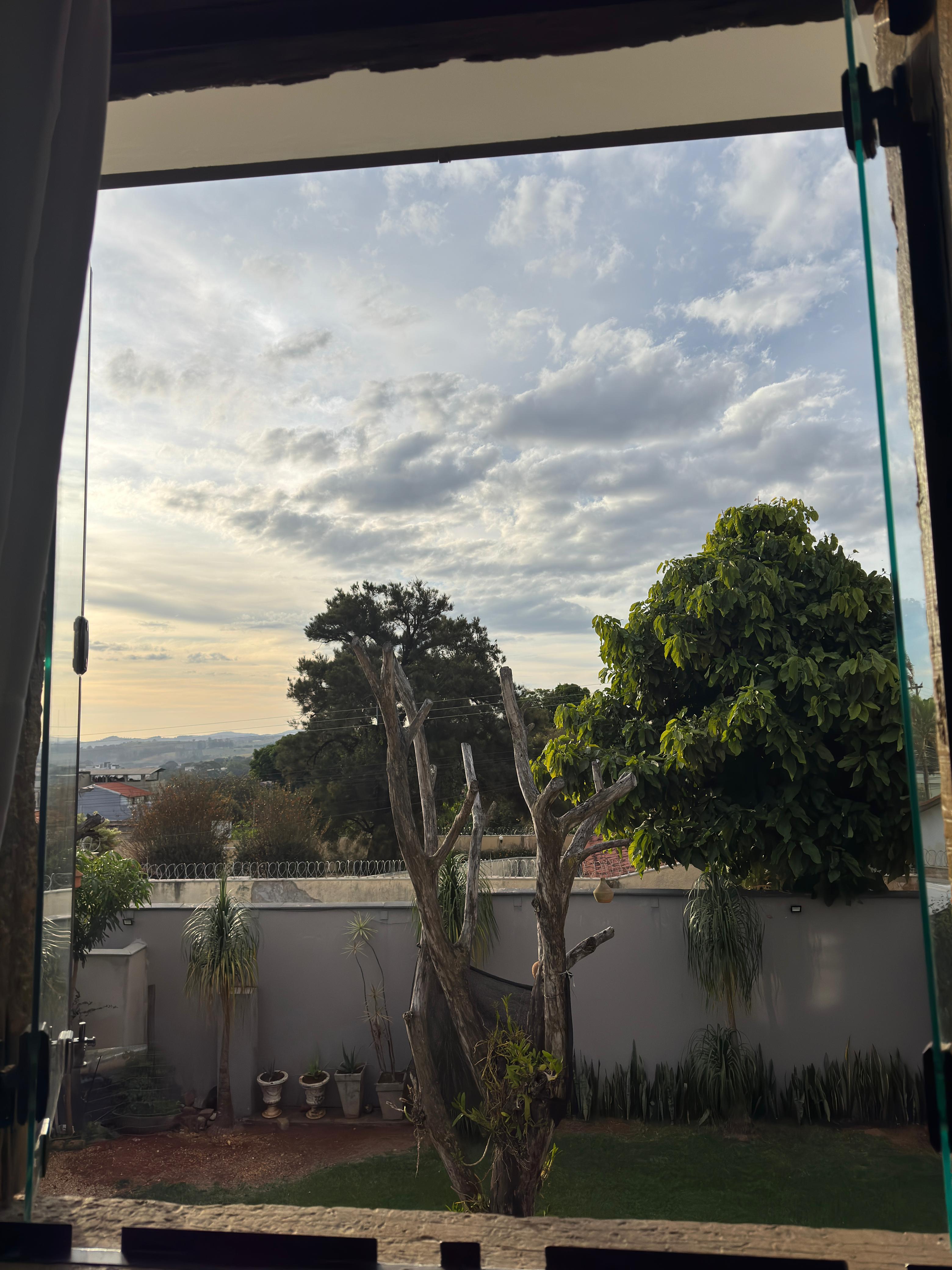 Vista de Lavras ao entardecer