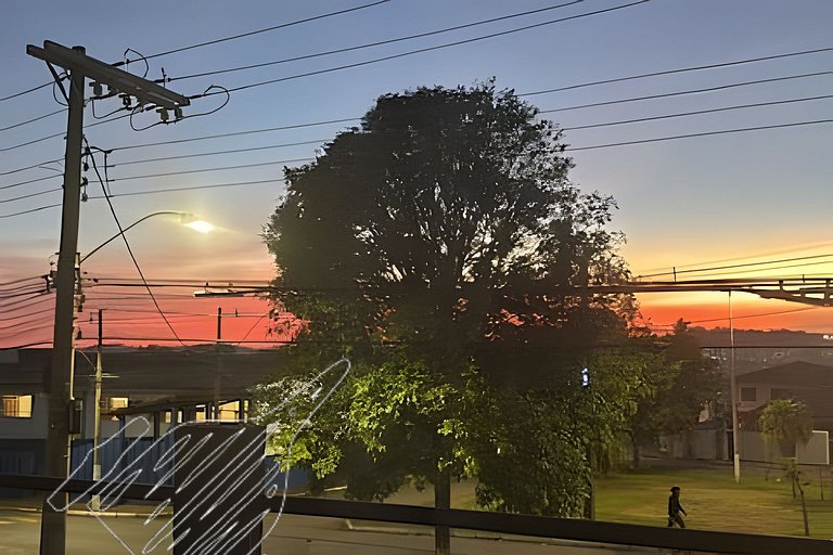 Duplo Luxo com Frigobar e Vista Nascer do Sol