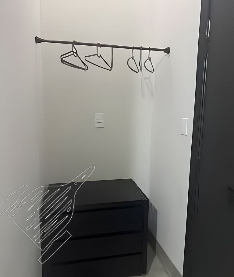 Duplo Superior com Frigobar e Vista Pátio Interno