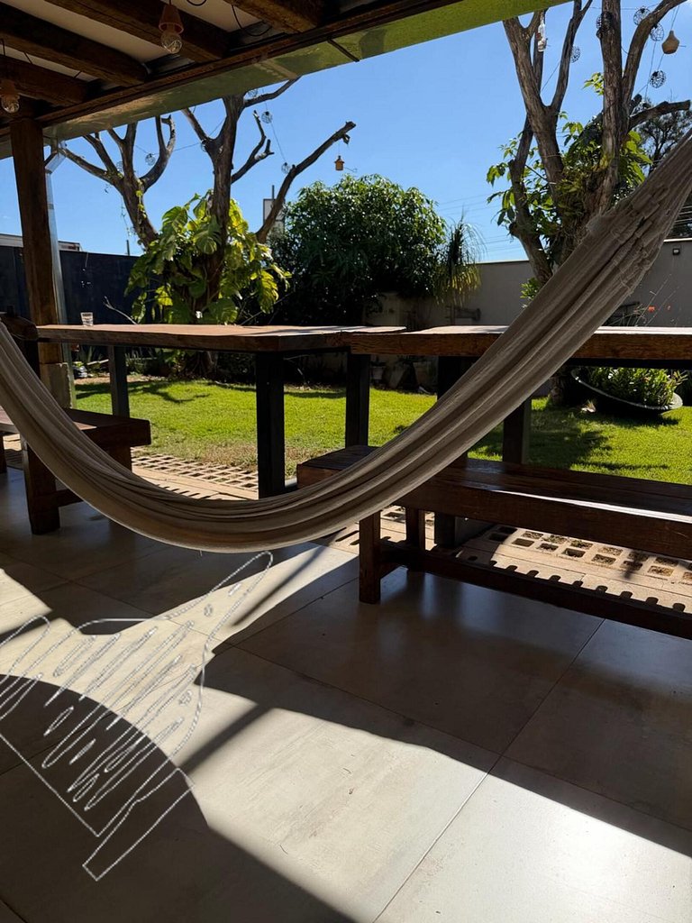 Duplo Luxo com Frigobar, Acesso ao Jardim - Térreo