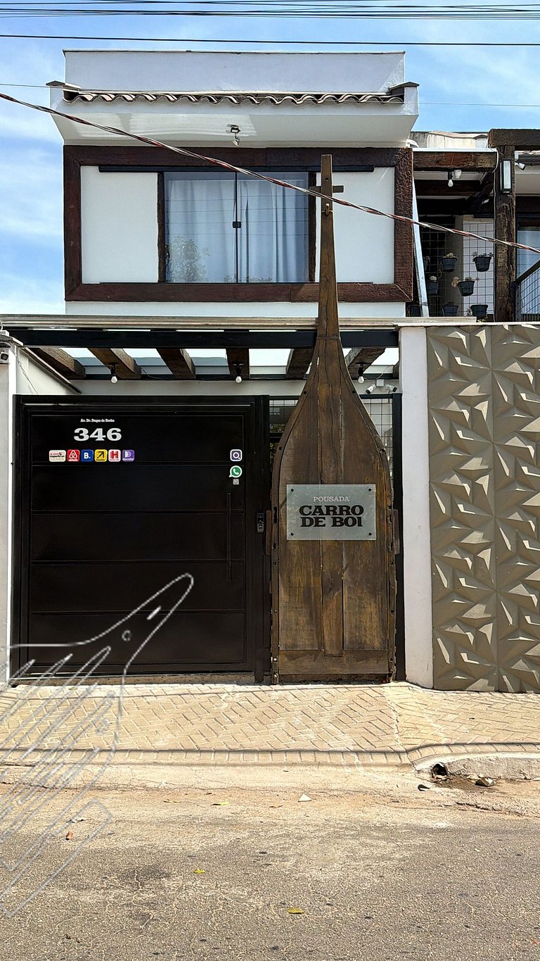 Pousada Carro de Boi - Padrão Vista Pátio Interno